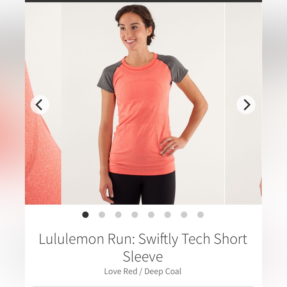Lululemon Run: Swiftly Tech Short Sleeve Size 4 - image 3